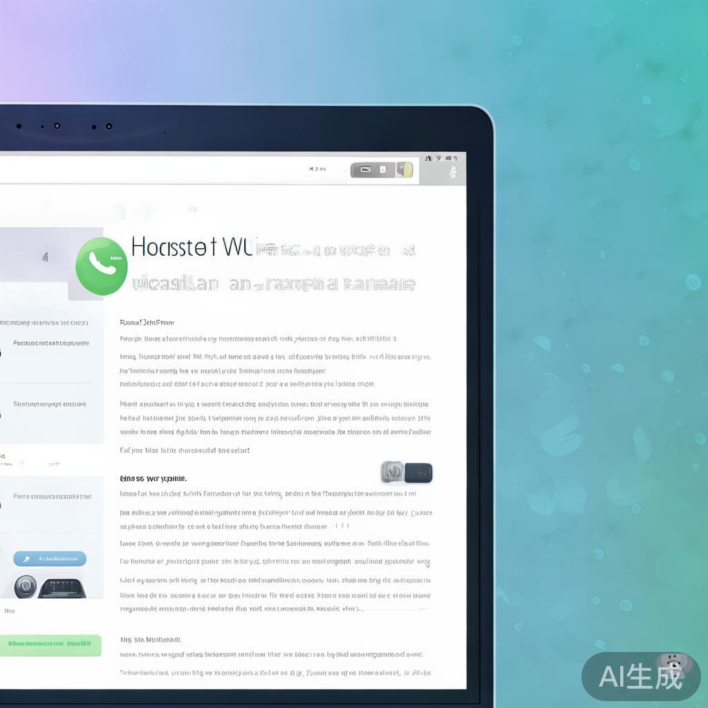 WhatsApp网页版修复入口，官方解决方案与使用指南