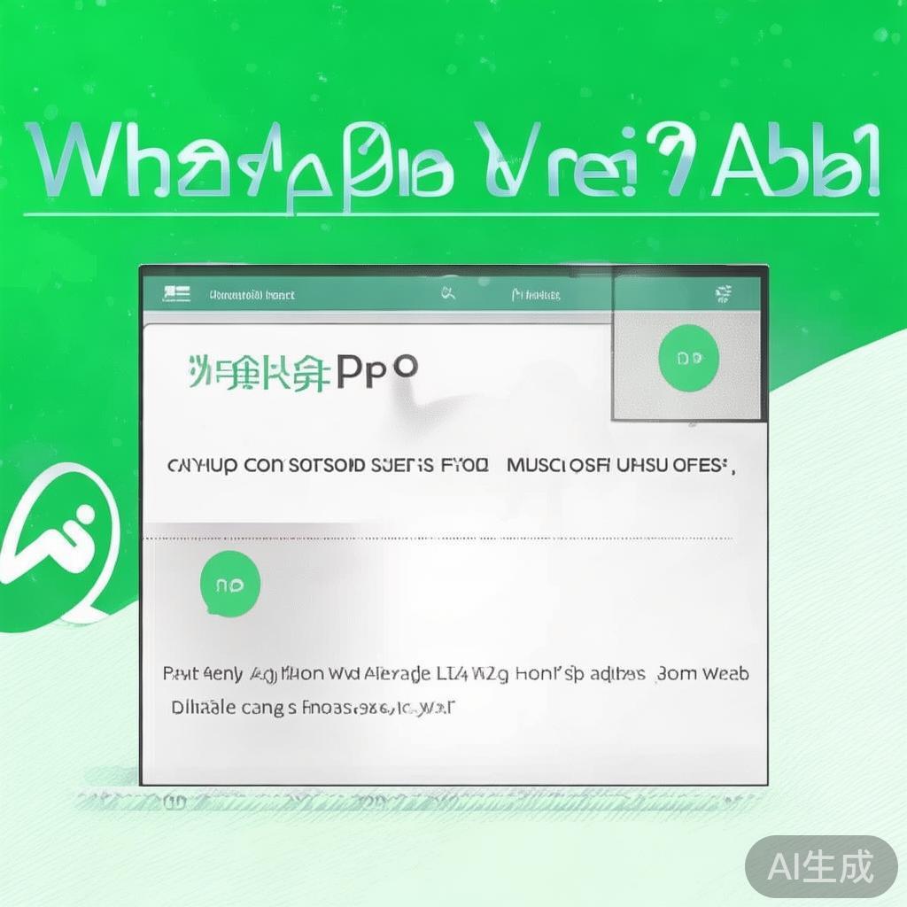 WhatsApp网页版图片太大？一键压缩、快速发送指南
