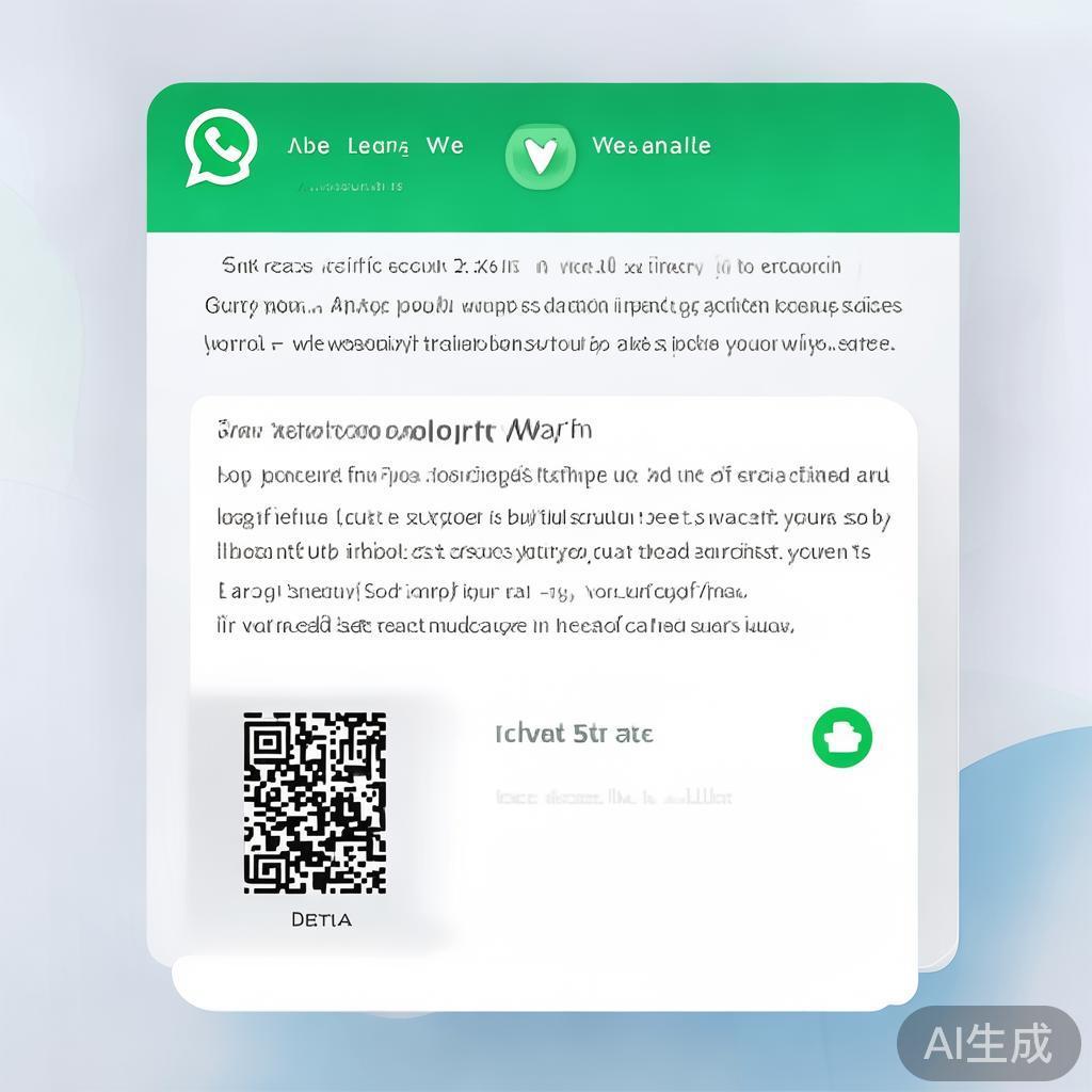 WhatsApp网页版官方登录入口及安全指南