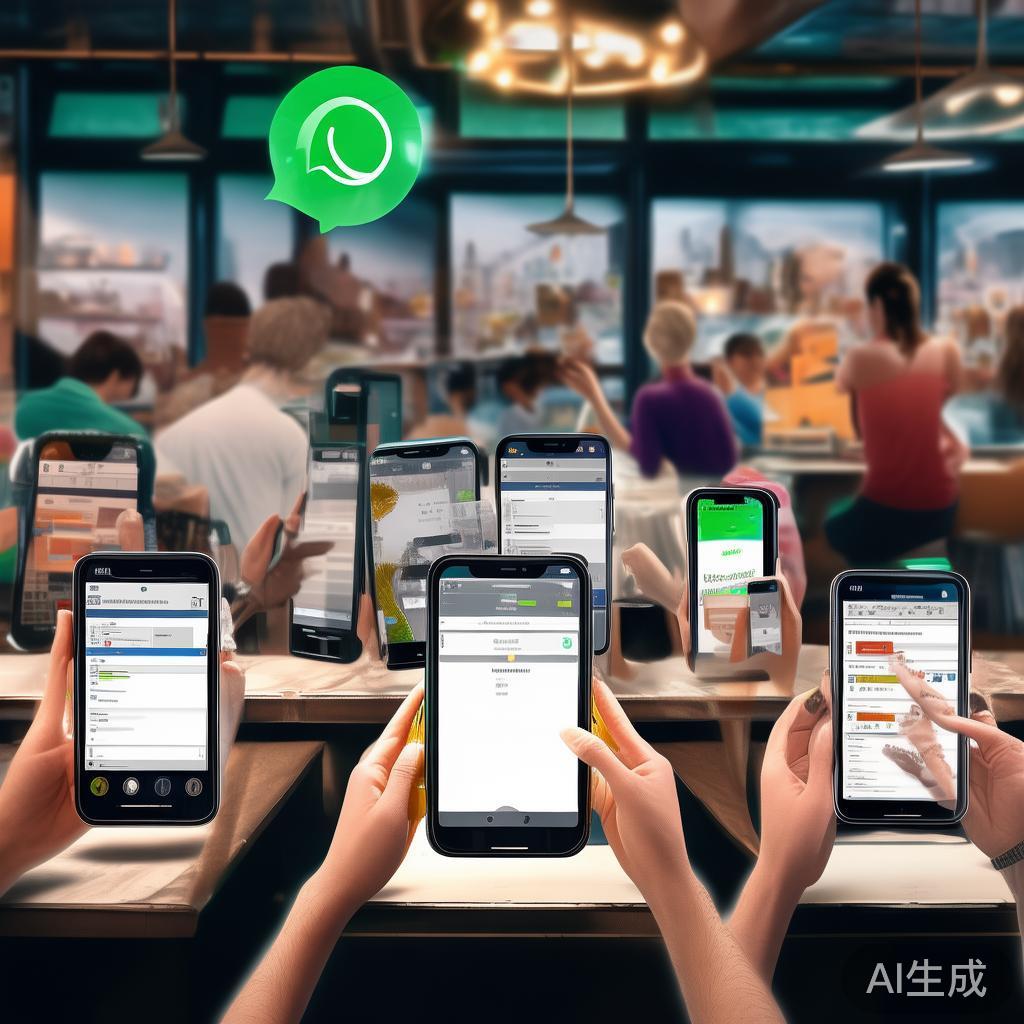 WhatsApp推出多设备网页入口，轻松实现跨设备消息同步！