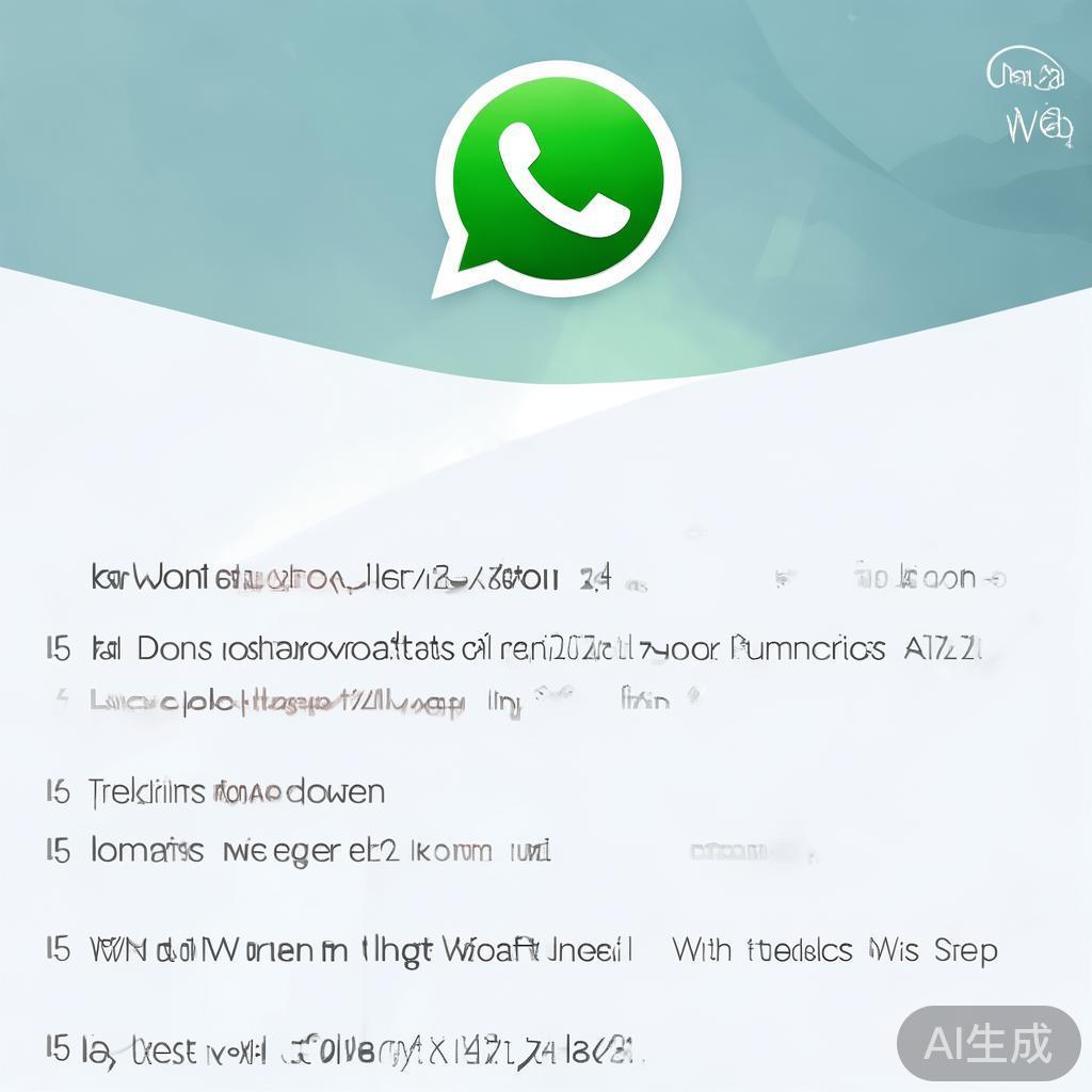 WhatsApp网页版登录入口，2024最新指南