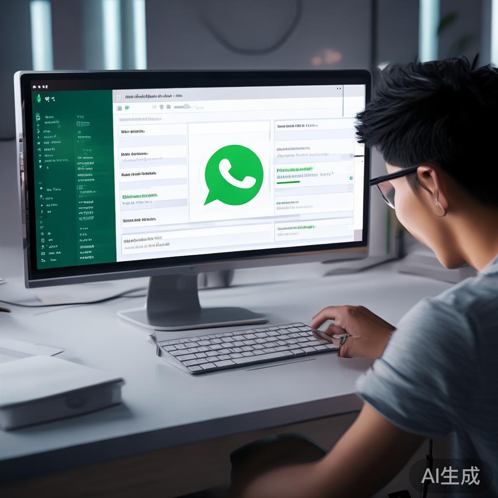 WhatsApp网页版发文档，三步搞定！