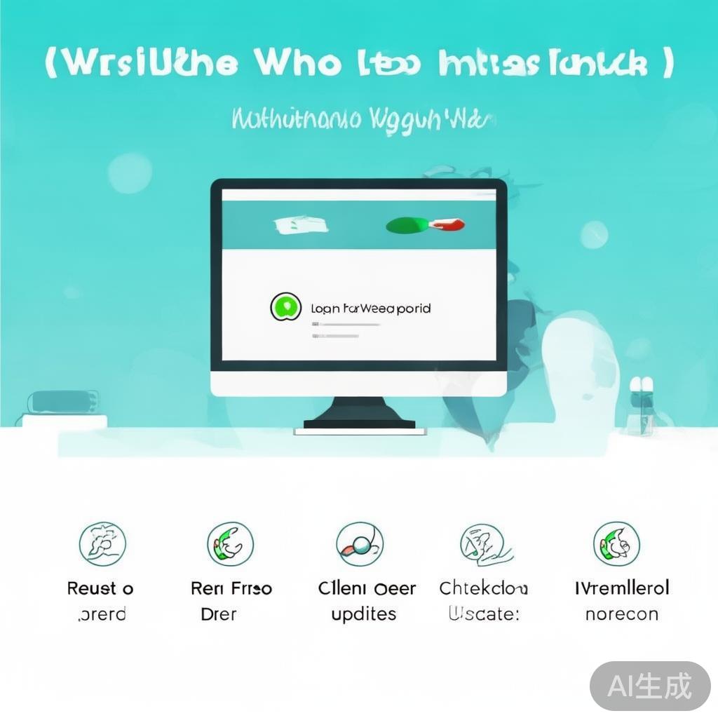 WhatsApp网页版登录失败怎么办?5个实用解决方法 WhatsApp网页版登录失败怎么办?5个实用解决方法