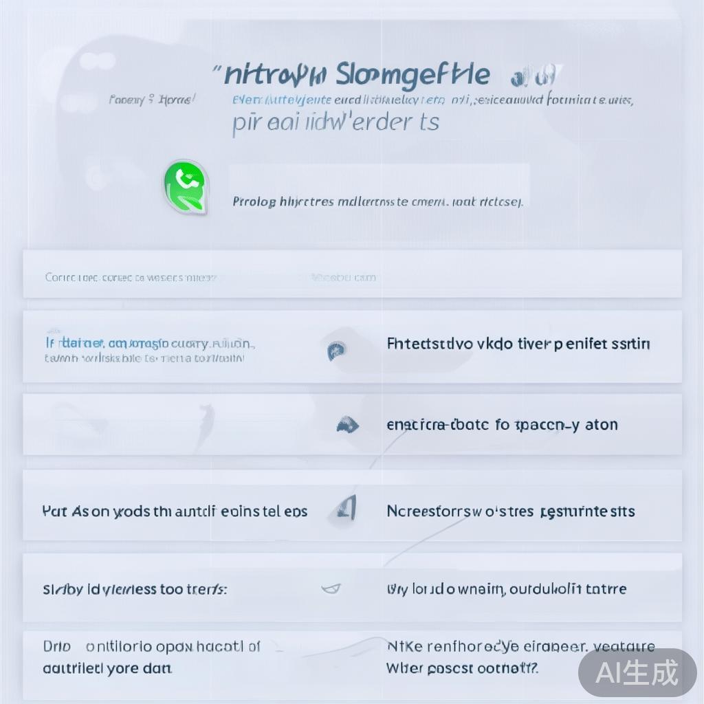 WhatsApp网页版隐私设置指南，如何保护你的聊天安全？