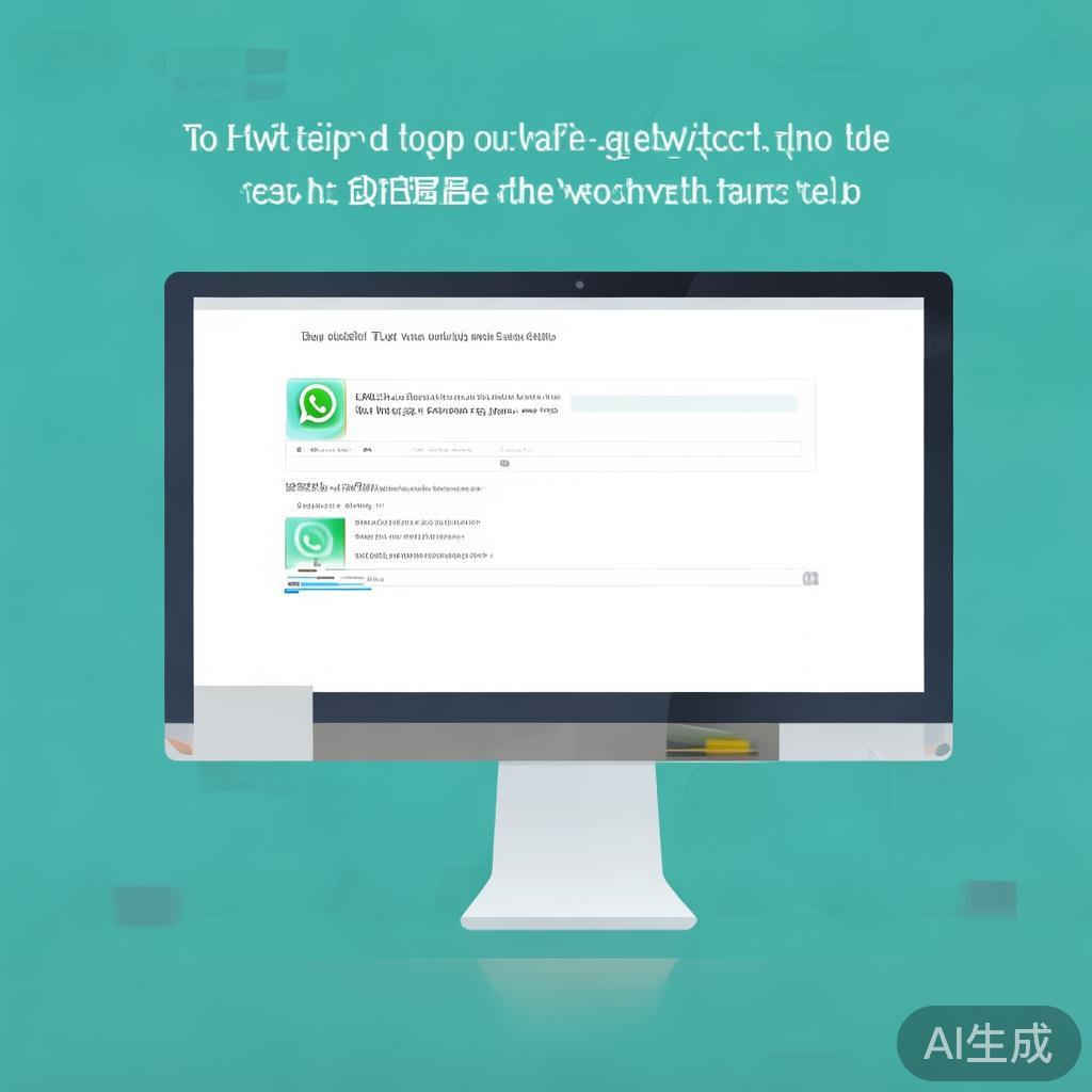 WhatsApp网页版初始入口是什么？教你快速找到入口