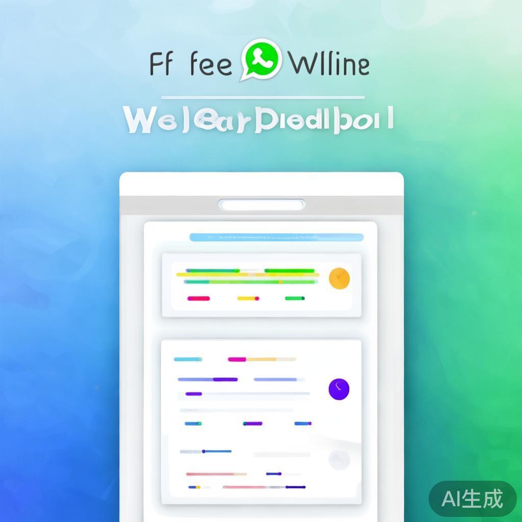 免费在线WhatsApp网页版，无需下载，随时随地畅聊！