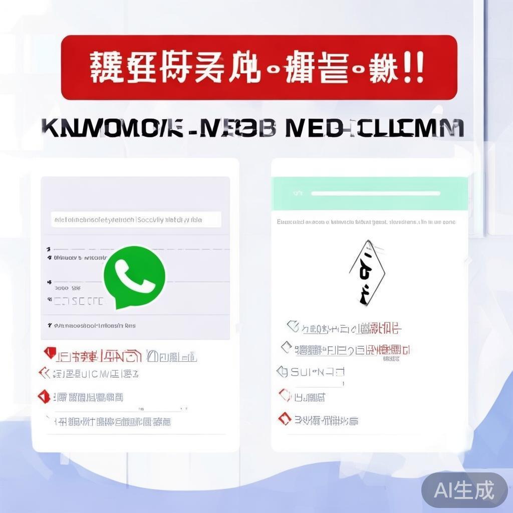 警惕！WhatsApp网页版账号安全风险与防护指南