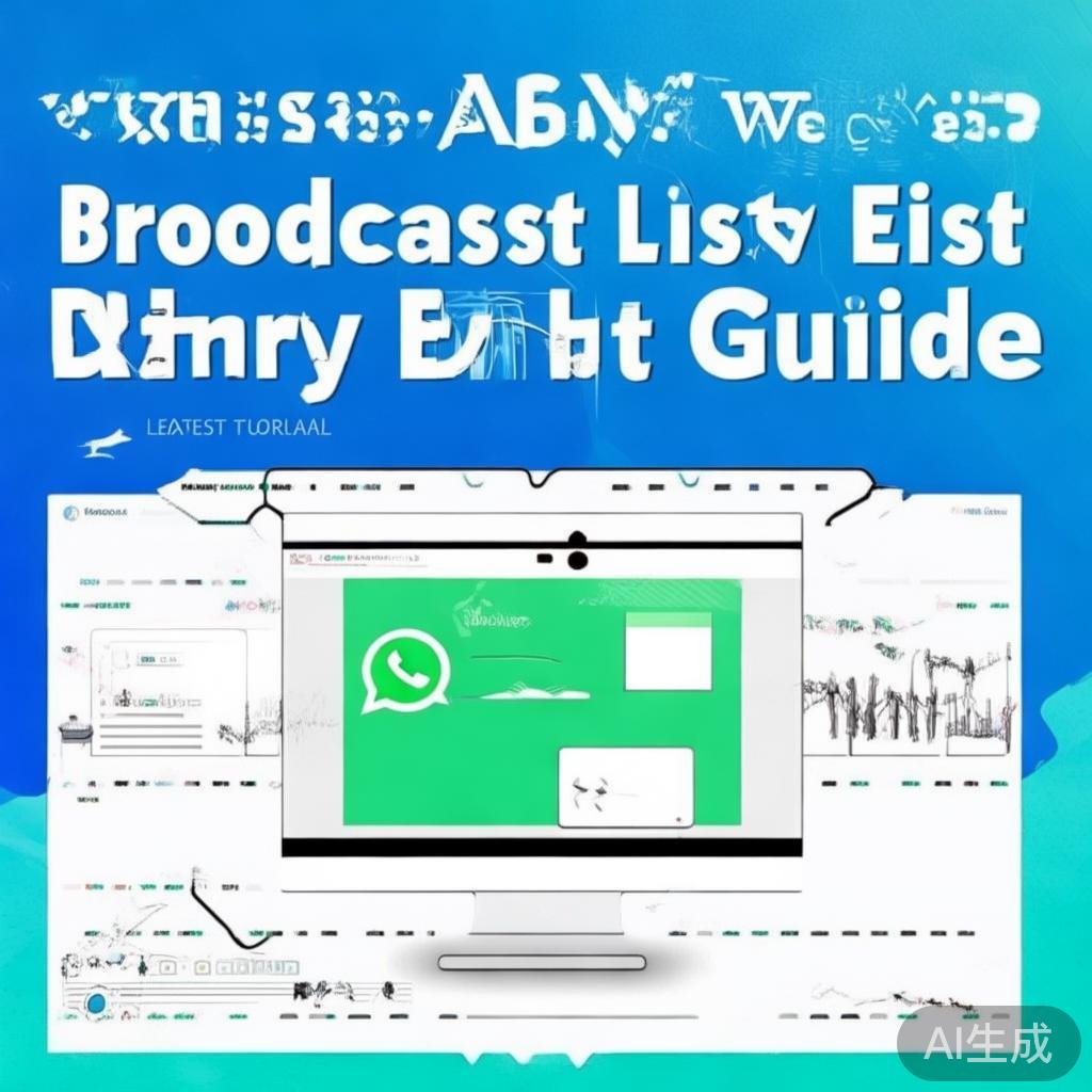 WhatsApp网页版广播列表入口指南,2024最新教程 WhatsApp网页版广播列表入口指南,2024最新教程