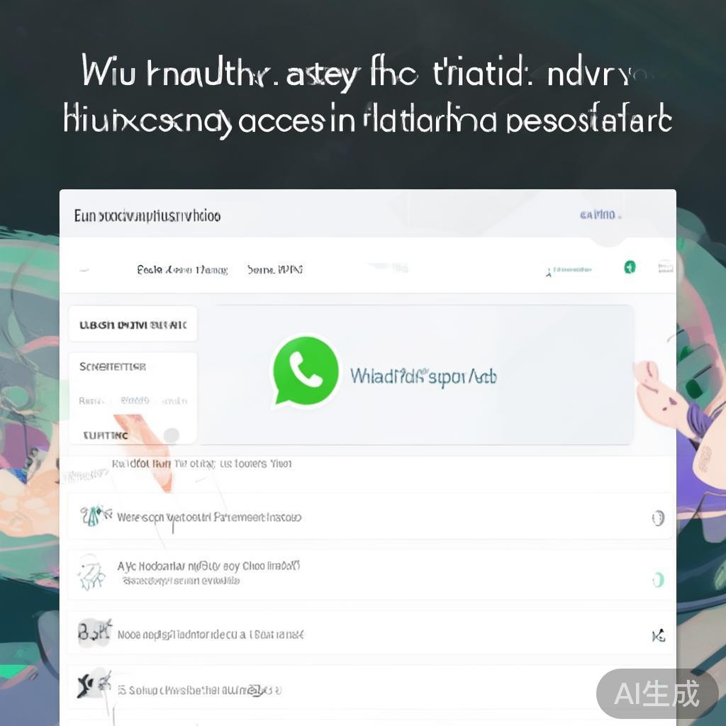 WhatsApp网页版记录入口，轻松搞定聊天记录保存与管理