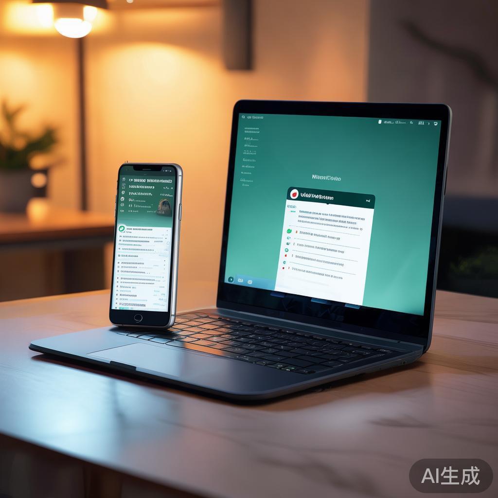 WhatsApp网页版多设备登录，如何在电脑上同步手机消息？