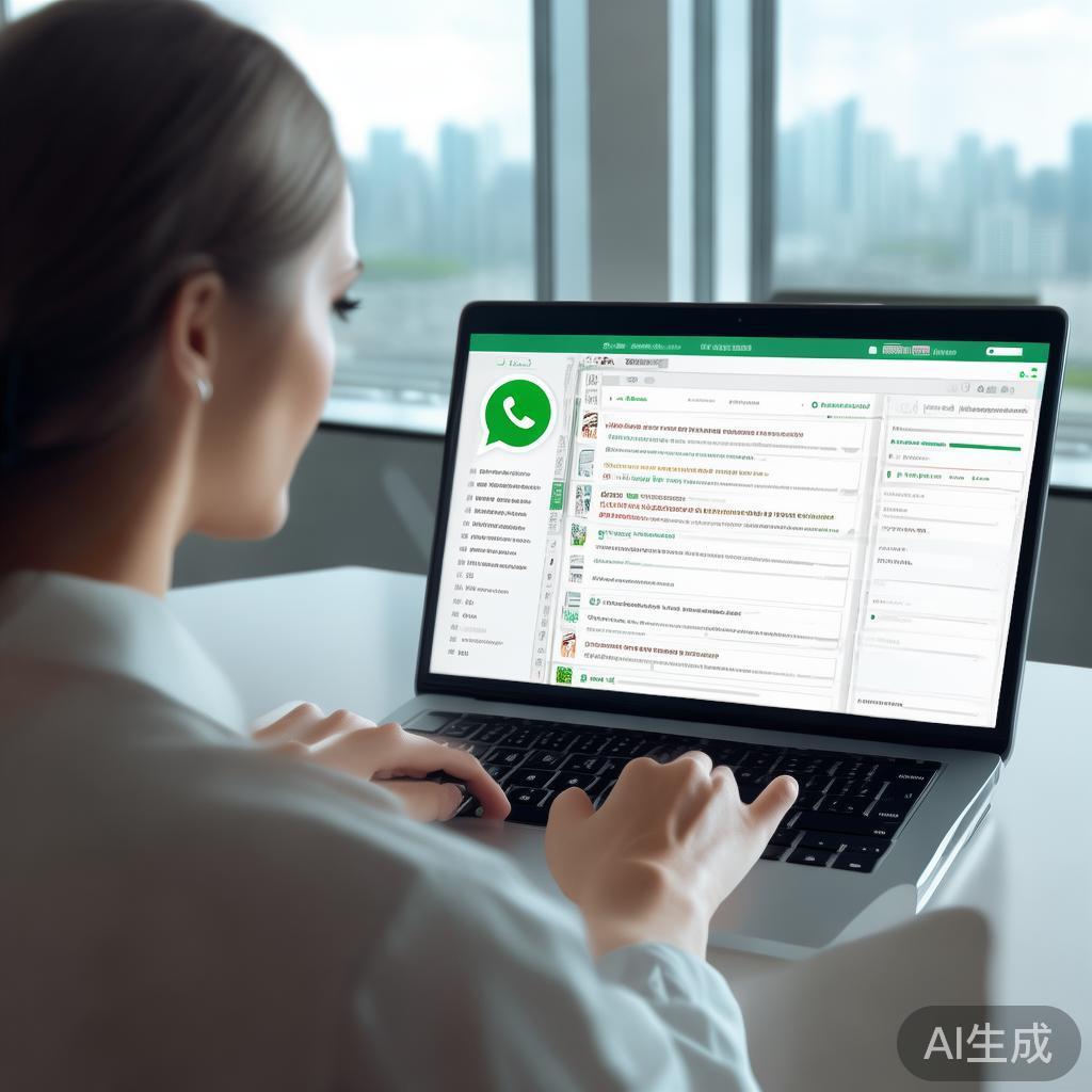 WhatsApp网页版，电脑办公的高效沟通神器