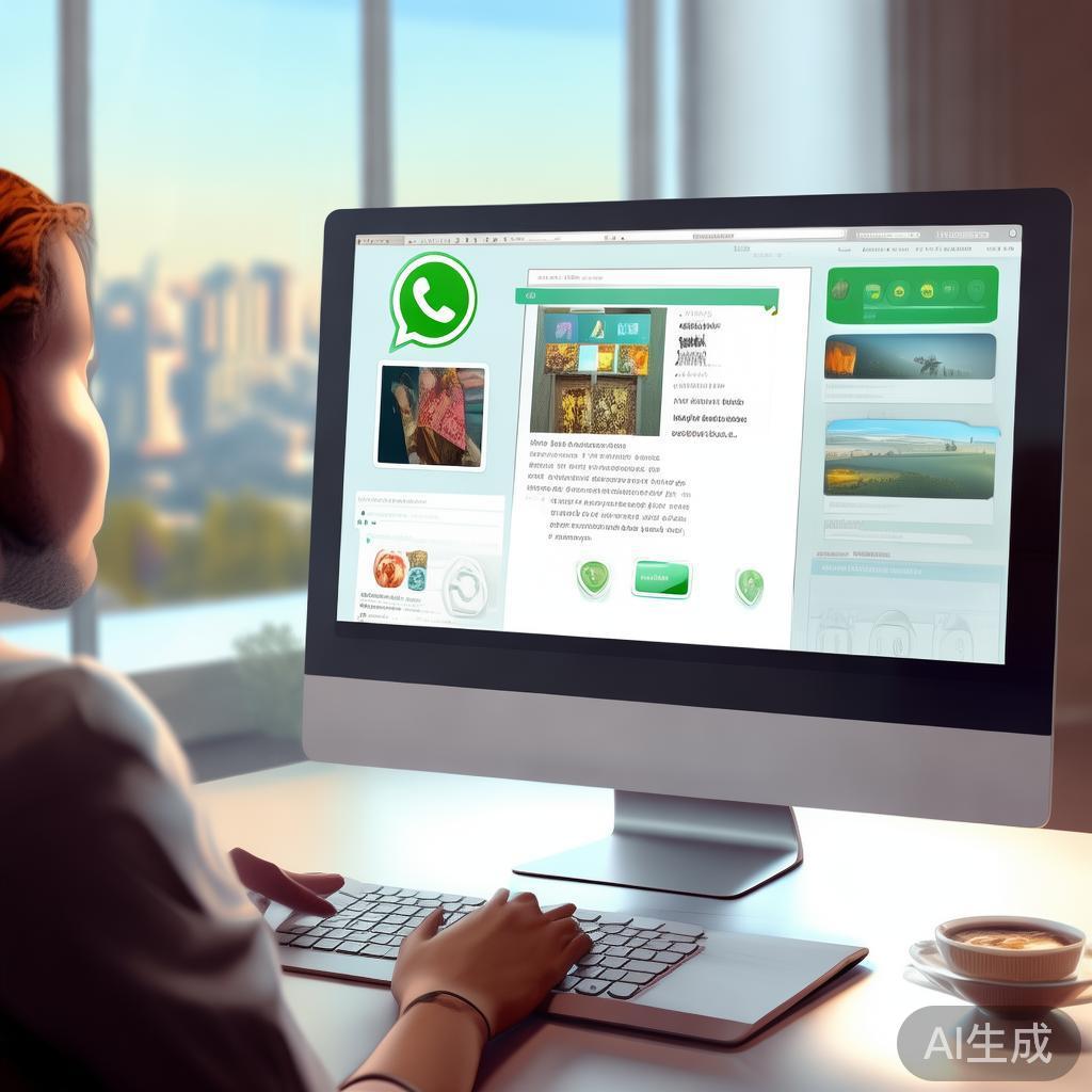 WhatsApp网页版如何发送消息