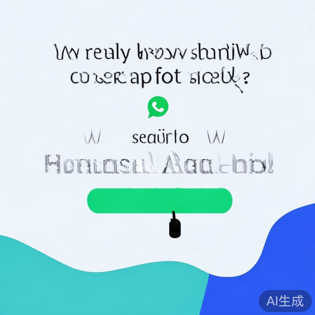 WhatsApp网页版安全入口，你真的知道怎么用吗？