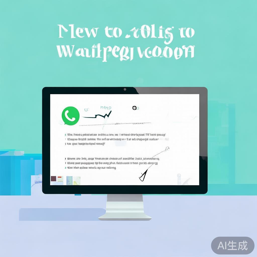 WhatsApp网页版入口指南，如何快速访问并使用网页客户端？