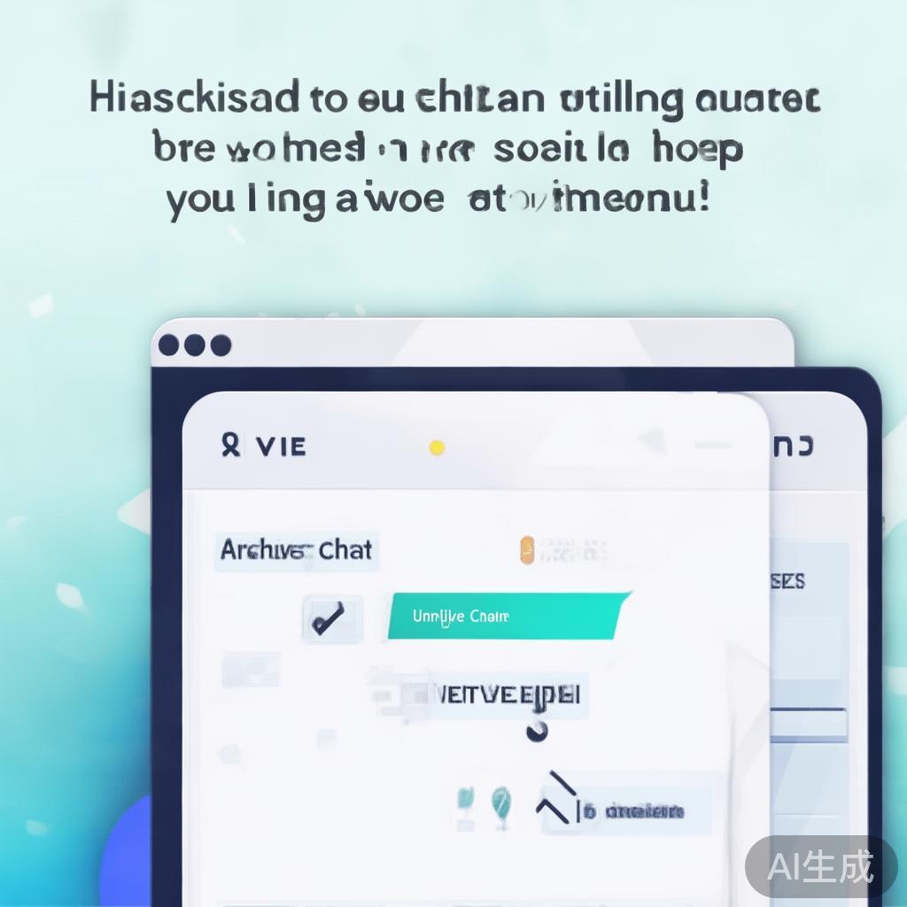 WhatsApp网页版归档聊天入口功能详解及使用指南