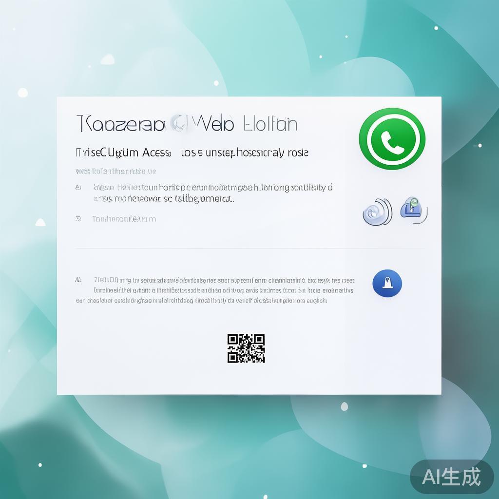 WhatsApp网页版官方登入口，安全访问指南