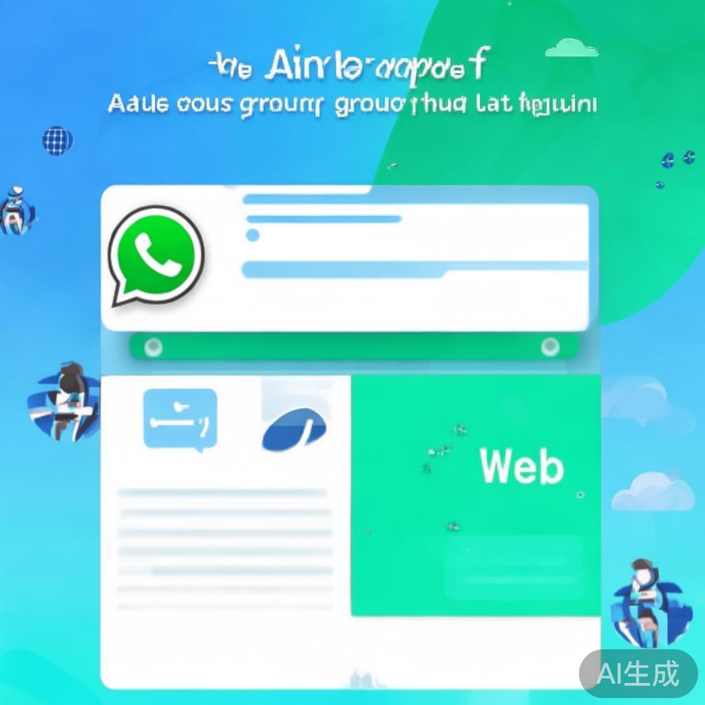 轻松找到WhatsApp网页版群聊入口,群聊沟通更高效! 轻松找到WhatsApp网页版群聊入口,群聊沟通更高效!
