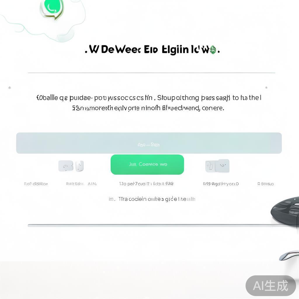 WhatsApp网页版登录界面，全新设计与使用指南