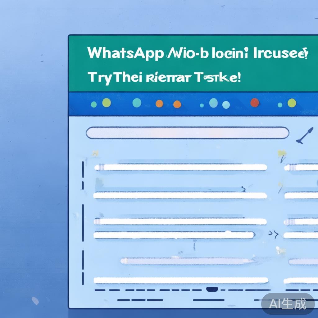 WhatsApp网页版登录出问题？试试重启这招，简单几步搞定！